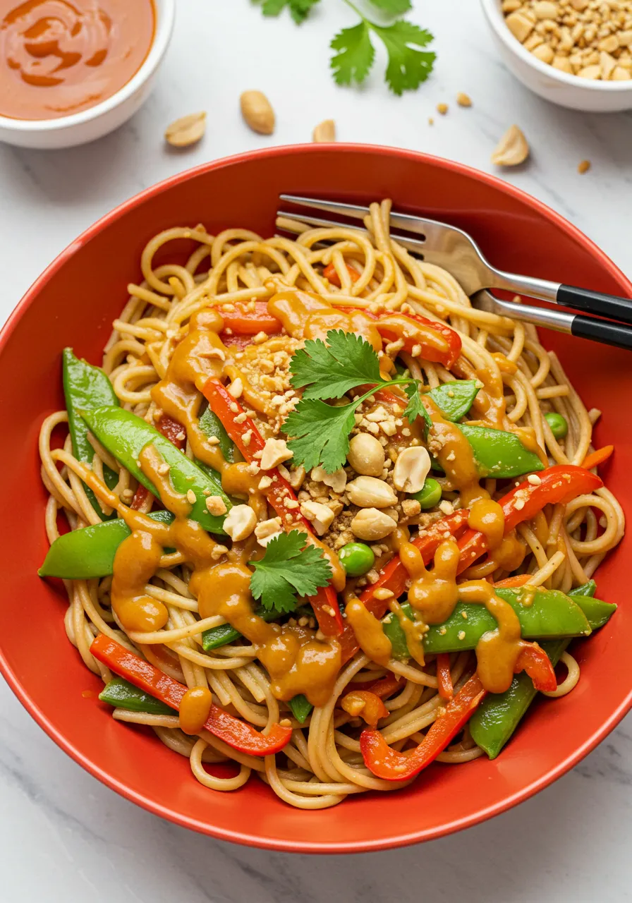Peanut Salsa Noodles - tertiary view
